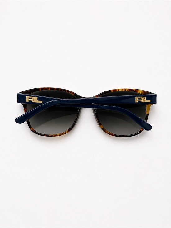 Ralph Lauren Tortoiseshell Cat-Eye Sunglasses - Brown/Black